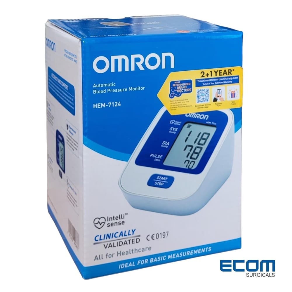 omron hem 7124 blood pressure monitor