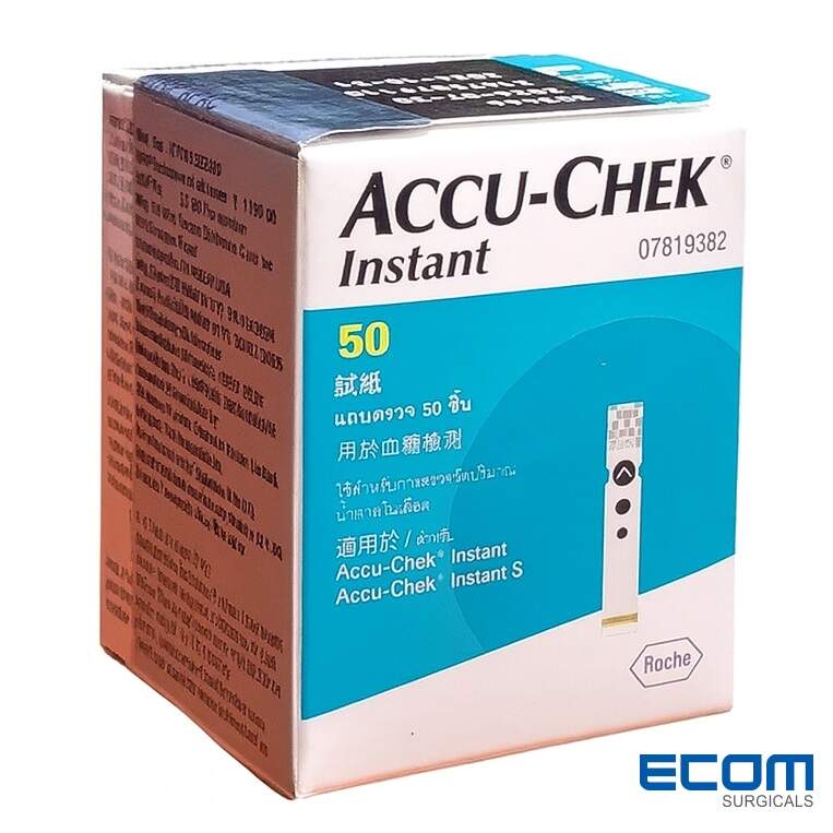 accu chek instant strips 50
